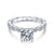 Gabriel & Co 14K White Gold Round Diamond Engagement Ring  ER13910R4W44JJ