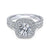 Gabriel & Co 14K White Gold Round Diamond Halo Engagement Ring ER8794W44JJ