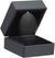 Tungsten Carbide 8mm Black High Polish Satin Men Fancy Wedding Band Ring Size 12