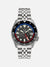 Seiko 5 Sports SSK019 Style GMT Model Grey Dial Automatic Mechanical Watch