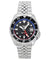 Seiko 5 Sports SSK019 Style GMT Model Grey Dial Automatic Mechanical Watch