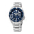 NEW Seiko 5 Sports Automatic SRPD51 Blue Dial Day Date Steel Bracelet Men's Watch