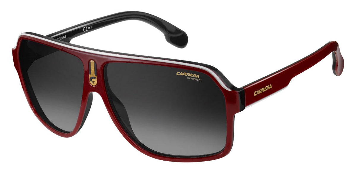 Carrera 1001/S 62mm Red Sunglasses