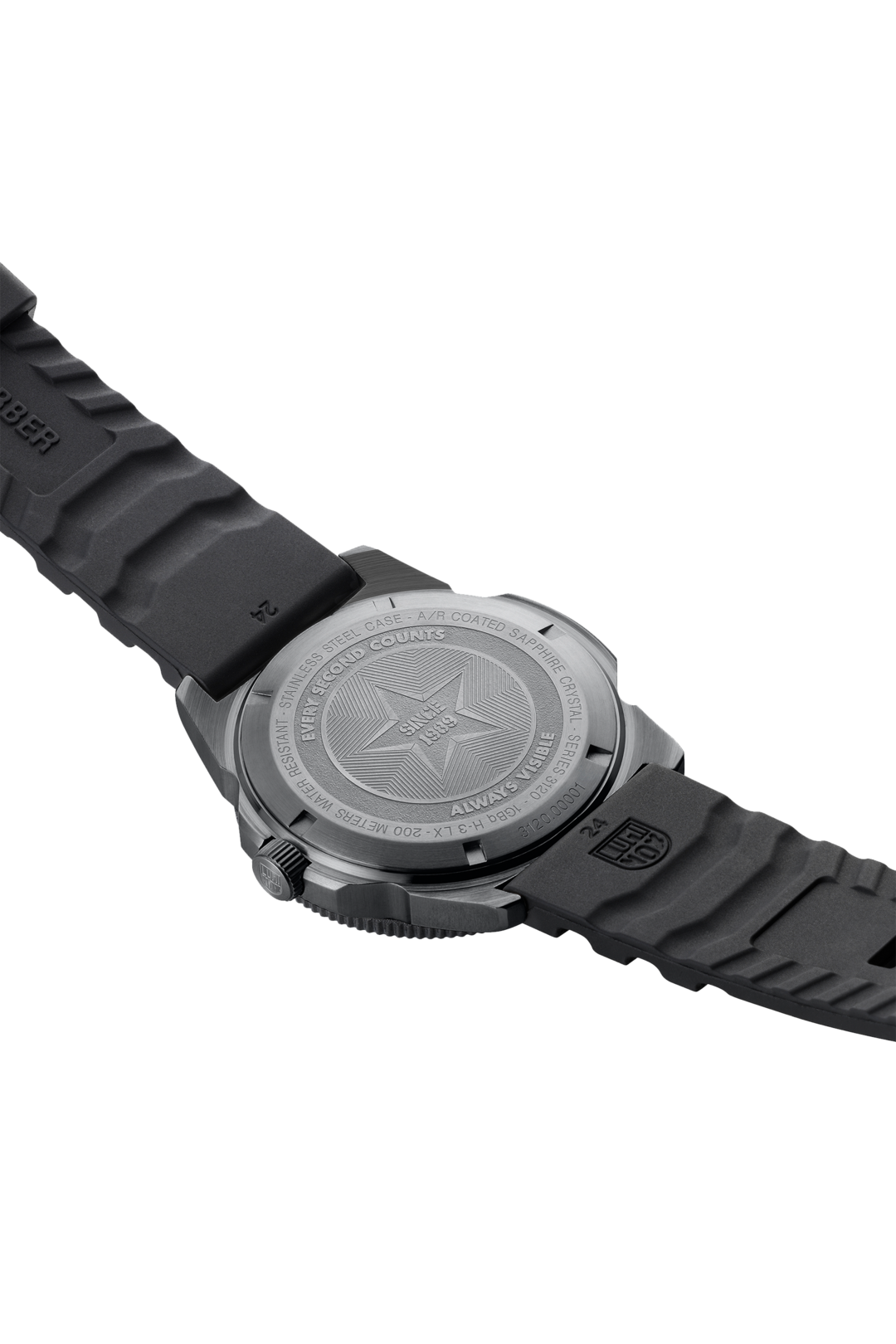Luminox 3121.BO Pacific Diver Sea Series Black Rubber Watch
