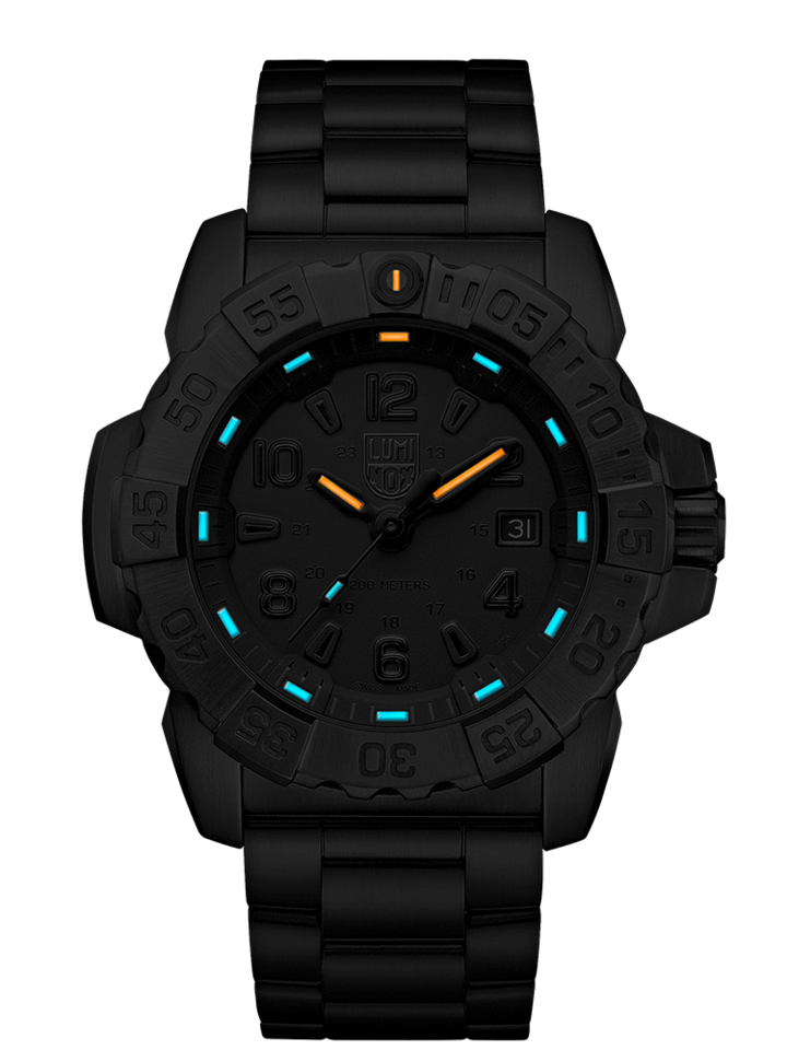 Luminox 3252.BO Navy SEAL Steel Black 45mm Case Watch