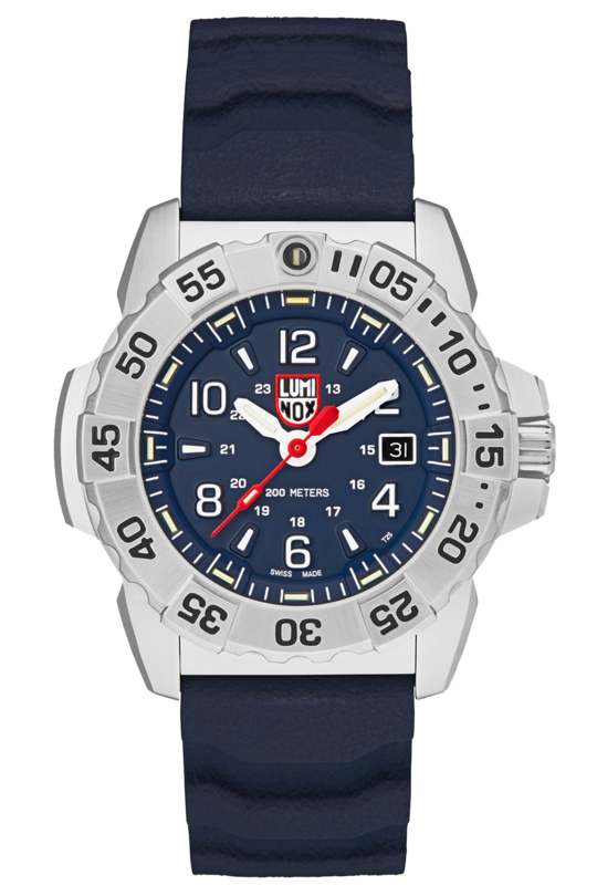Luminox 3253 Navy Seal Blue Rubber Blue Dial Watch