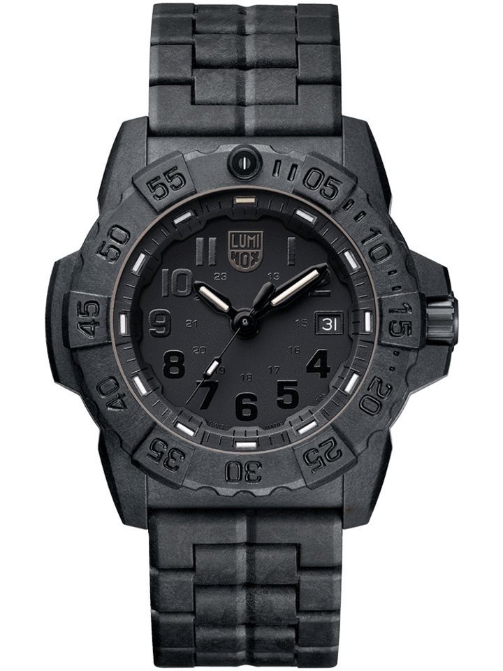 Luminox 3502.BO Navy Seal Black 45mm Case Watch