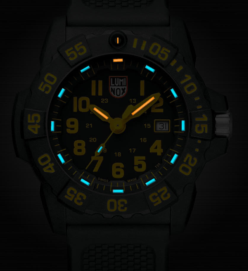 Luminox 3505 Navy Seal Quartz Movement Black Dial Men's Watch
