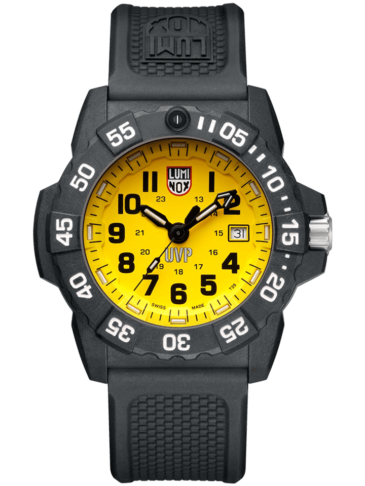 Luminox 3505.SC.SET SCOTT CASSELL UVP SET Yellow Dial Watch