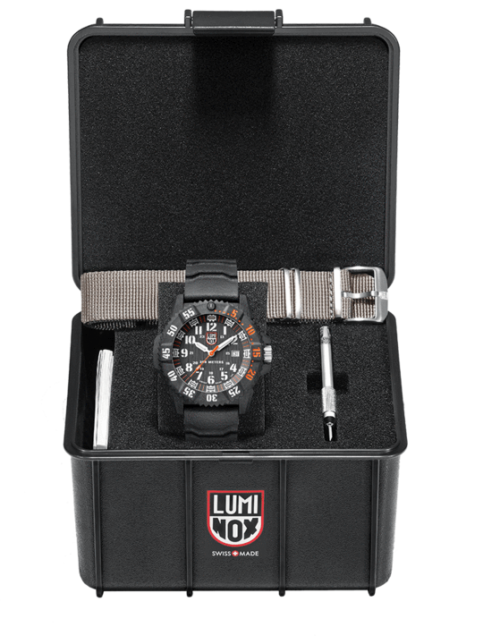 Luminox 3801.C.SET Mens 46mm Case Carbon SEAL Watch