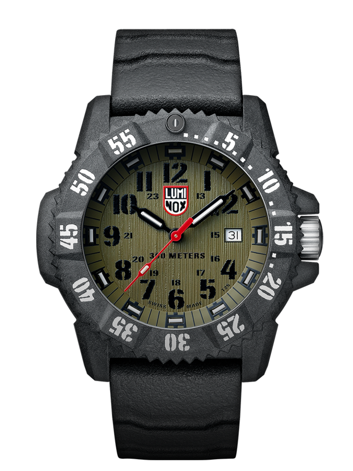 Luminox 3813.L Master Carbon SEAL Rubber Strap Watch