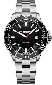 Raymond Weil Tango 8260-ST1-20001 Quartz Black dial 42mm Watch