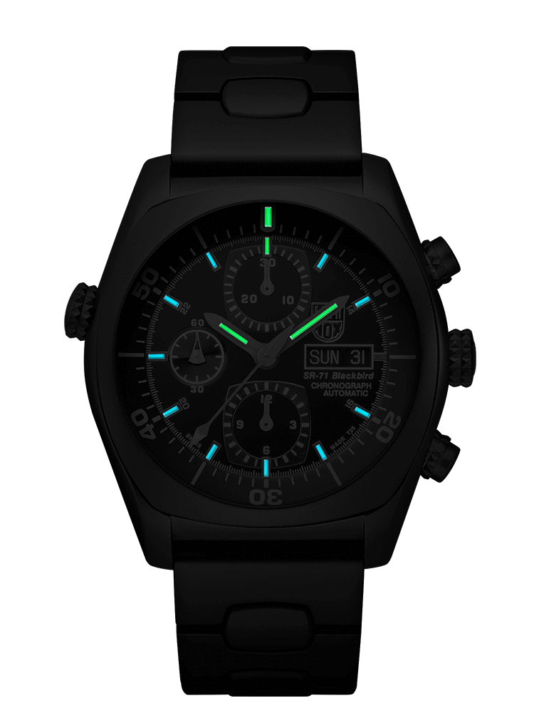 Luminox 9098 SR-71 Blackbird Automatic Chronograph Watch