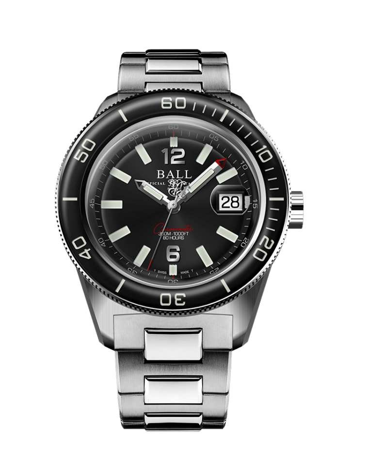 PREORDER BALL DD3608A-S1C-BK Engineer M Skindiver III LIMITED EDITION Black Dial Watch