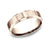 Benchmark CF66614R Rose 14k 6mm Men's Wedding Band Ring