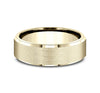 Benchmark CF67333Y Yellow 14k 7mm Men's Wedding Band Ring