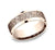 Benchmark CF808648R Rose 14k 8mm Men's Wedding Band Ring