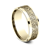 Benchmark CF808648Y Yellow 14k 8mm Men's Wedding Band Ring