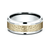 Benchmark CF818590 Multi Color 14k 8mm Men's Wedding Band Ring