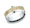 Benchmark CF818616 Multi Color 14k 8mm Men's Wedding Band Ring