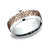 Benchmark CF838390 Multi Color 14k 8mm Men's Wedding Band Ring