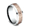 Benchmark CF838393 Multi Color 14k 8mm Men's Wedding Band Ring