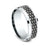 Benchmark CFBP808857W White Gold 14k 8mm Men's Wedding Band Ring