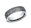 Benchmark CFBP856628W White 14k 6mm Men's Wedding Band Ring