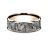 Benchmark CFT8265633 Multi Color Gold 14k 6.5mm Men's Wedding Band Ring