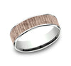 Benchmark CFT8365630 Multi Color Gold 14k 6.5mm Men's Wedding Band Ring