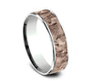 Benchmark CFT8365633 Multi Color Gold 14k 6.5mm Men's Wedding Band Ring