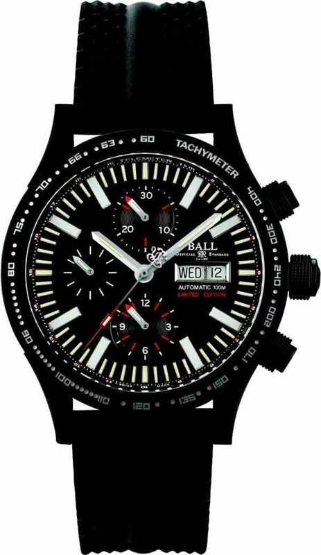 BALL CM2192C-P2-BK Storm Chaser Limited 43mm Watch