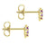 Gabriel & Co. 14K Yellow Gold Amethyst Marquise Butterfly Stud Earrings EG10052Y4JAM