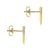 Gabriel & Co. 14k Yellow Gold Pave 0.11ct Diamond Ear Climber Earrings EG12447Y45JJ