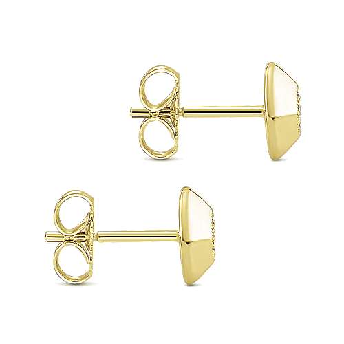 Gabriel & Co. 14K Yellow Gold Fashion 0.05ct Diamond Earrings EG13061Y45JJ