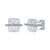 Gabriel & Co. 14K White Gold Fashion 0.09ct Diamond Earrings EG13092W45JJ