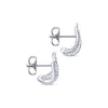 Gabriel & Co. 14k White Gold 0.56ct Diamond Tendril Stud Earrings EG13183W45JJ