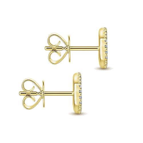 Gabriel & Co. 14K Yellow Gold Fashion 0.17ct Diamond Earrings EG13340Y45BM