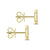 Gabriel & Co. 14K Yellow Gold Fashion 0.17ct Diamond Earrings EG13340Y45BM