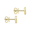 Gabriel & Co. 14K Yellow Gold Fashion 0.15ct Diamond Earrings EG13341Y45BM