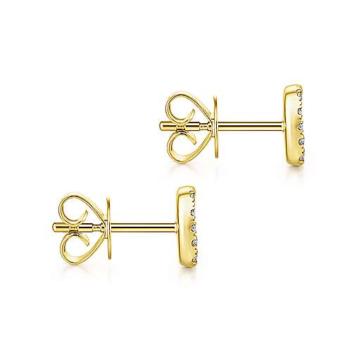 Gabriel & Co. 14K Yellow Gold Fashion 0.15ct Diamond Earrings EG13341Y45BM