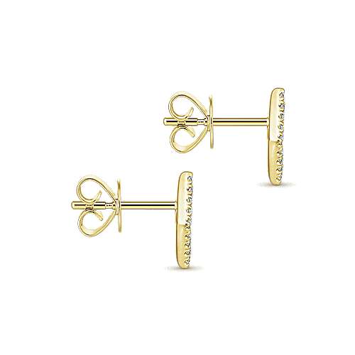 Gabriel & Co. 14K Yellow Gold Fashion 0.15ct Diamond Earrings EG13342Y45BM