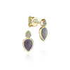 Gabriel & Co. 14K Yellow Gold Fashion 0.05ct Diamond Earrings EG13344Y45BM