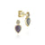 Gabriel & Co. 14K Yellow Gold Fashion 0.05ct Diamond Earrings EG13344Y45BM