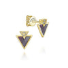 Gabriel & Co. 14K Yellow Gold Fashion Earrings 0.03ct Diamond EG13345Y45BM