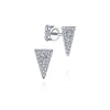 Gabriel & Co. 14K White Gold Fashion 0.26ct Diamond Earrings EG13406W45JJ