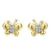 Gabriel & Co. 14K YellowWhite Gold Fashion 0.02 Diamond Earring EG9868M45JJ
