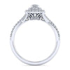 Gabriel & Co 14K White Gold Oval Double Halo Diamond Engagement Ring  ER10139O0W44JJ