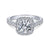 Gabriel & Co 14K White Gold Round Diamond Halo Engagement Ring ER10288W44JJ