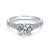 Gabriel & Co 14K White Gold Round Diamond Engagement Ring  ER11755R3W44JJ